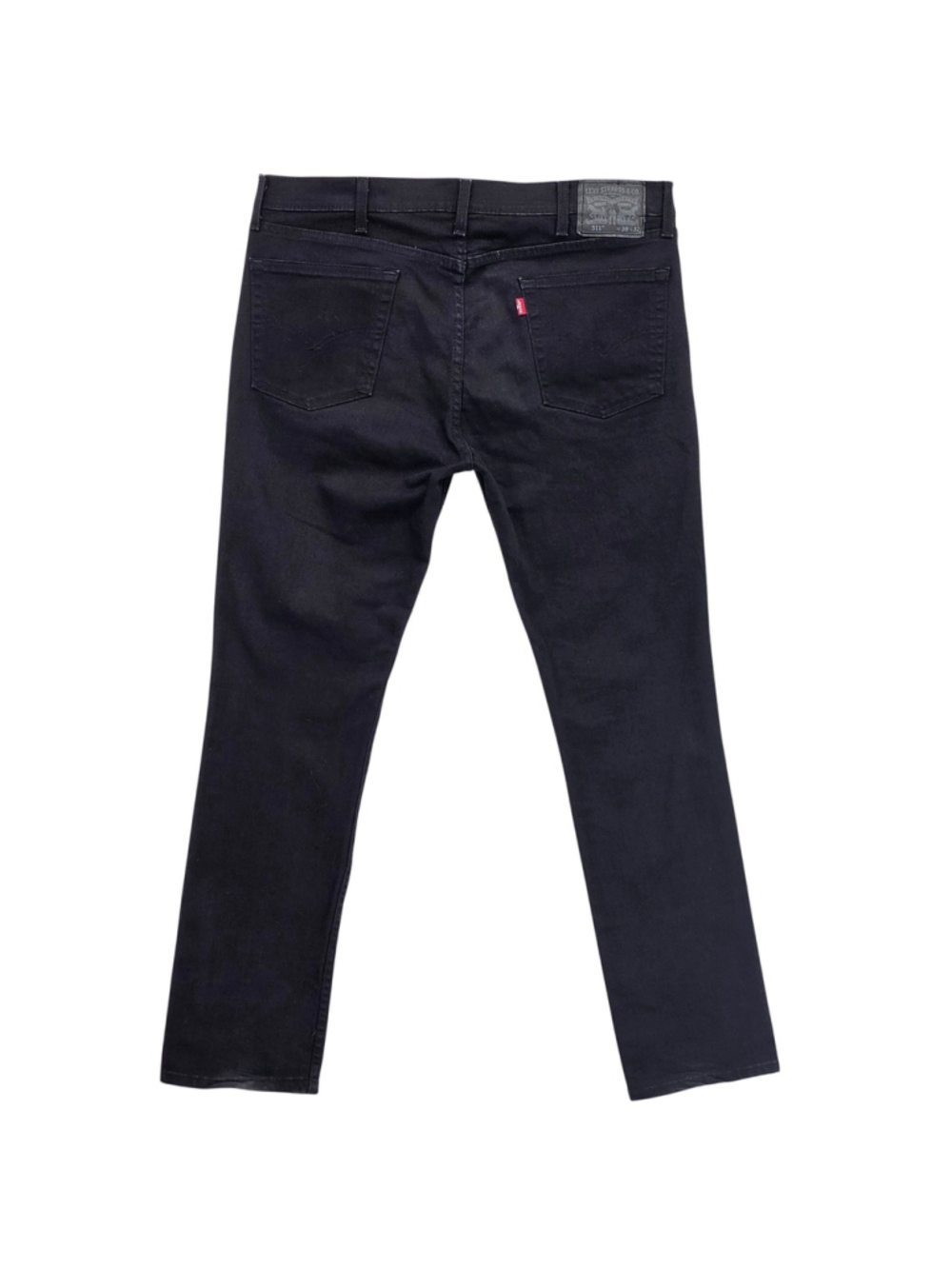 Levi's 511 Slim Jeans Mens 38x32 Black Stretch Water Less Denim PC9-04511-1907